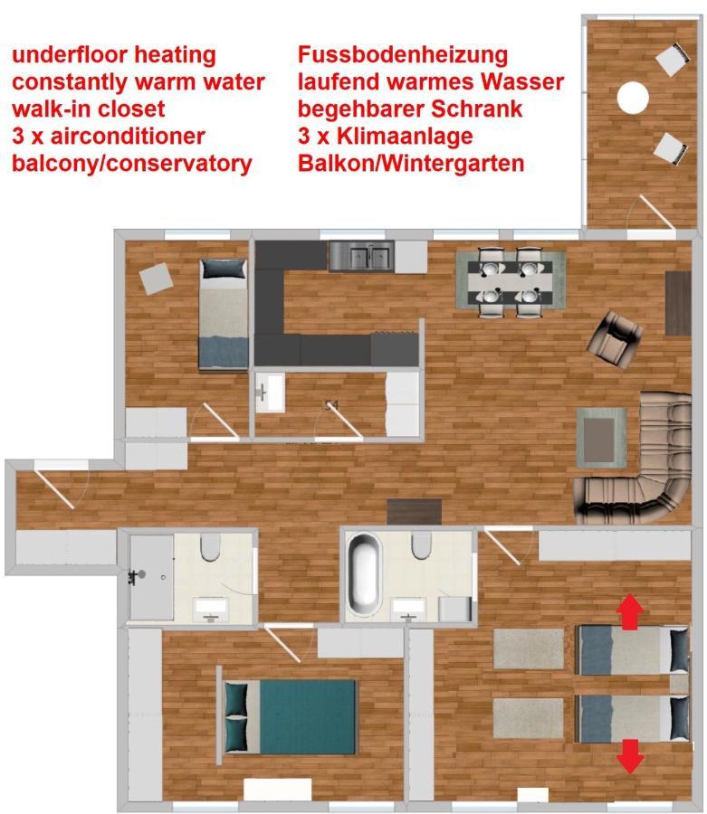 Swiss Central Luxury Apartment 132M2 Сараево Экстерьер фото